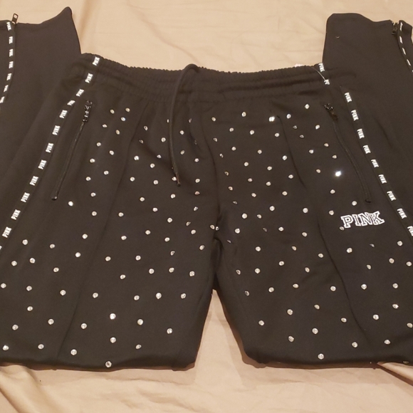 Black bling joggers - Picture 3 of 3